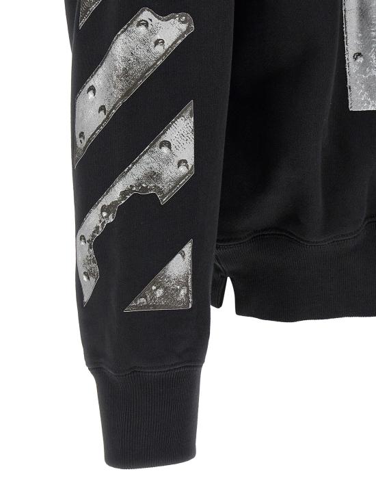 26SS 오프화이트 긴팔 티셔츠 OMBB085S26FLE00100010001 - OFF WHITE