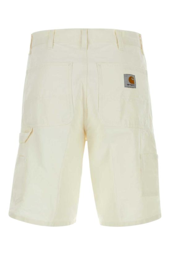 26SS 칼하트 WIP 싱글 니 쇼츠 I027942 D602 White - CARHARTT WIP