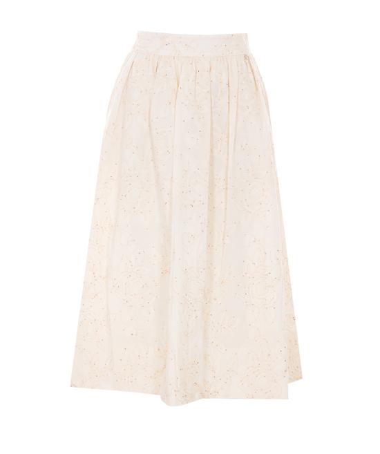 26SS 리우조 미디 스커트 WA6455T472A P9417 White