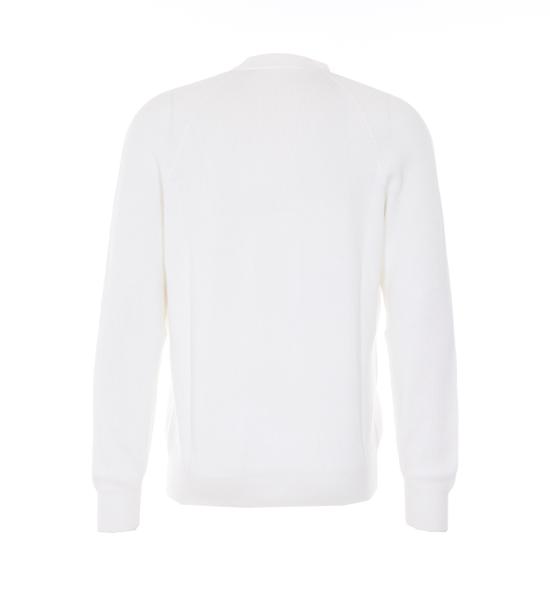 26SS 브루넬로 쿠치넬리 잉글리시 립 가디건 M29400116 CO312 White - BRUNELLO CUCINELLI