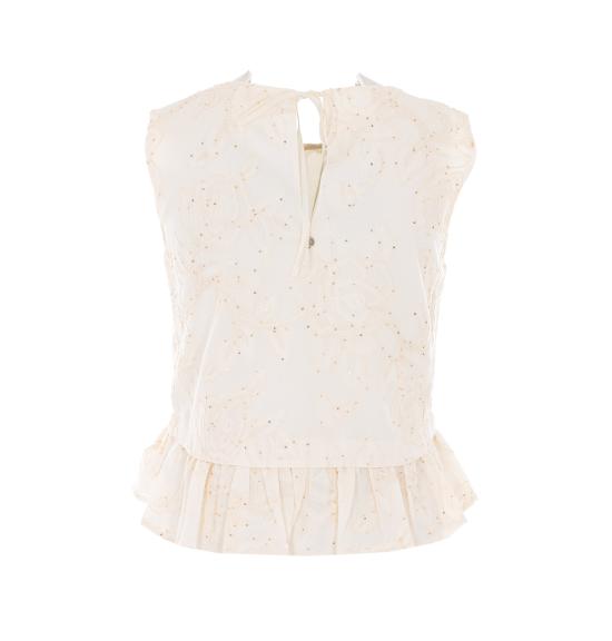 26SS 리우조 긴팔 티셔츠 WA6453T472A P9417 White - LIU JO