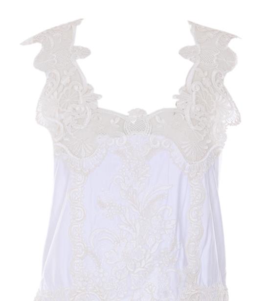 26SS MAURIZIO 미디 원피스 W06050581 WHITE White - OTHER BRANDS