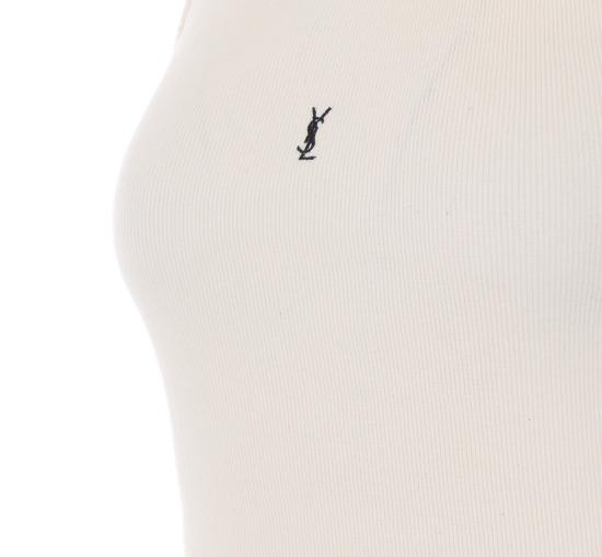 26SS 생로랑 민소매 티셔츠 823603 Y37EC9469 White - SAINT LAURENT