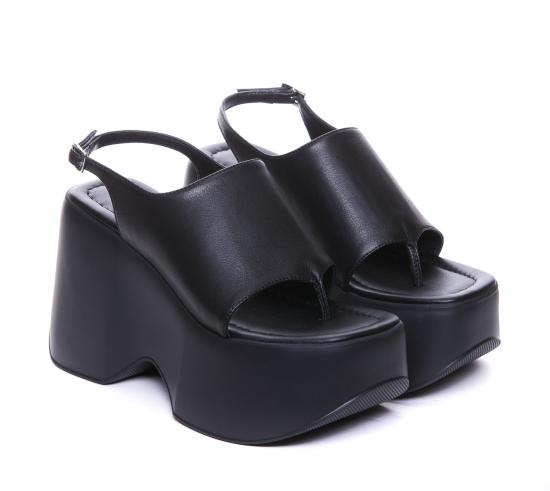 26SS 빅마티 샌들 1E1158D GC06C070101 Black - VIC MATIE