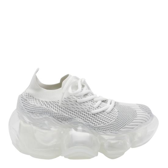 26SS 그라운즈 스니커즈 242 WHITE GRAY CLEAR White