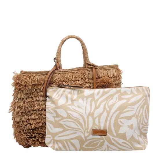 26SS AFAR 토트백 KEISHA L COGNAC Beige - OTHER BRANDS