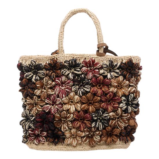 26SS AFAR 토트백 FLOWER S MULTISTRAW MultiColour - OTHER BRANDS