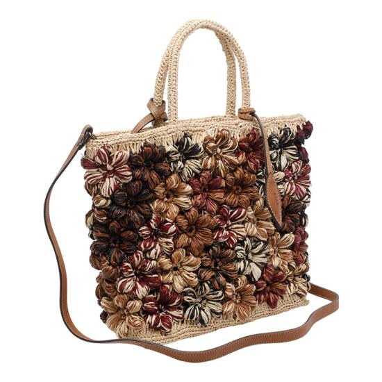 26SS AFAR 토트백 FLOWER S MULTISTRAW MultiColour - OTHER BRANDS