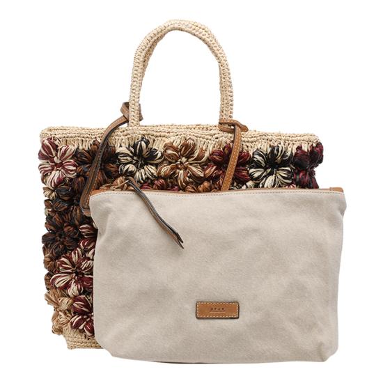 26SS AFAR 토트백 FLOWER S MULTISTRAW MultiColour - OTHER BRANDS