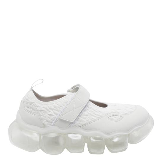26SS 그라운즈 스니커즈 1632 WHITE WRINKLE CLEAR White