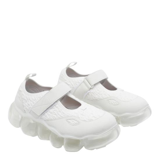 26SS 그라운즈 스니커즈 1632 WHITE WRINKLE CLEAR White - GROUNDS