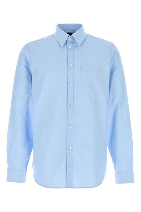 26SS 구찌 긴팔 셔츠 860785ZAUO8 4774 Light Blue