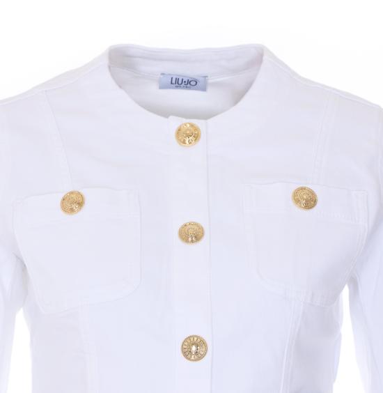 26SS 리우조 수트 자켓 UA6260D0275 11111 White - LIU JO