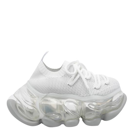 26SS 그라운즈 스니커즈 1609 WHITE GRAY CLEAR White