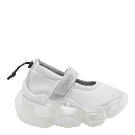 26SS 그라운즈 스니커즈 1641 WHITE GRAY CLEAR White