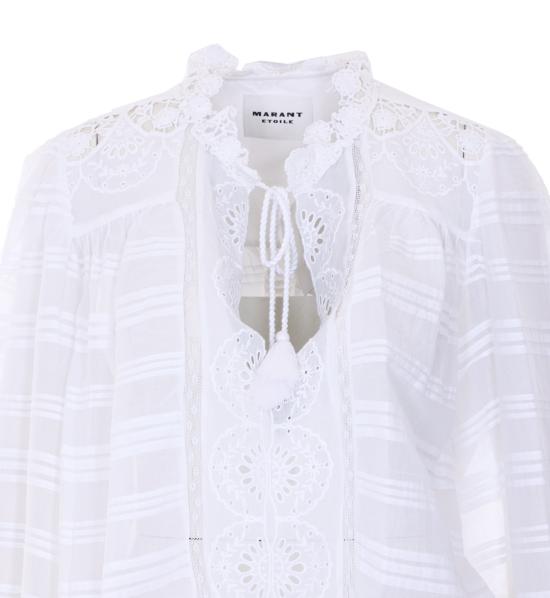 26SS 이자벨마랑에뚜왈 미디 원피스 RO0952FA D1J05E20WH White - ISABEL MARANT ETOILE