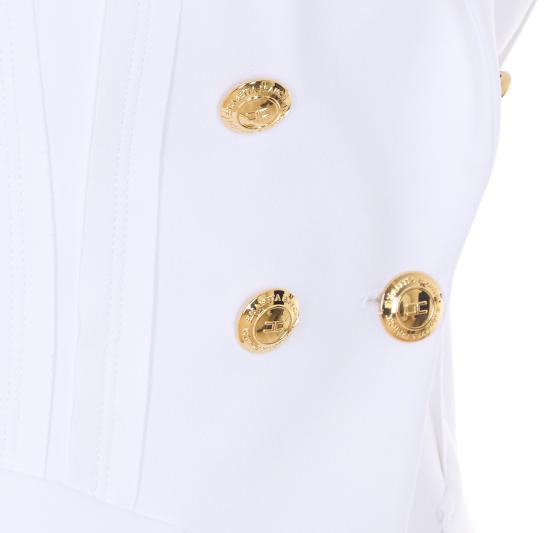 26SS 엘리자베타프랜치 수트 자켓 GI21861E2 360 White - ELISABETTA FRANCHI