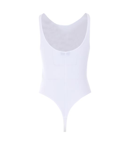 26SS 엘리자베타프랜치 바디수트 티셔츠 BO03462E2 360 White - ELISABETTA FRANCHI