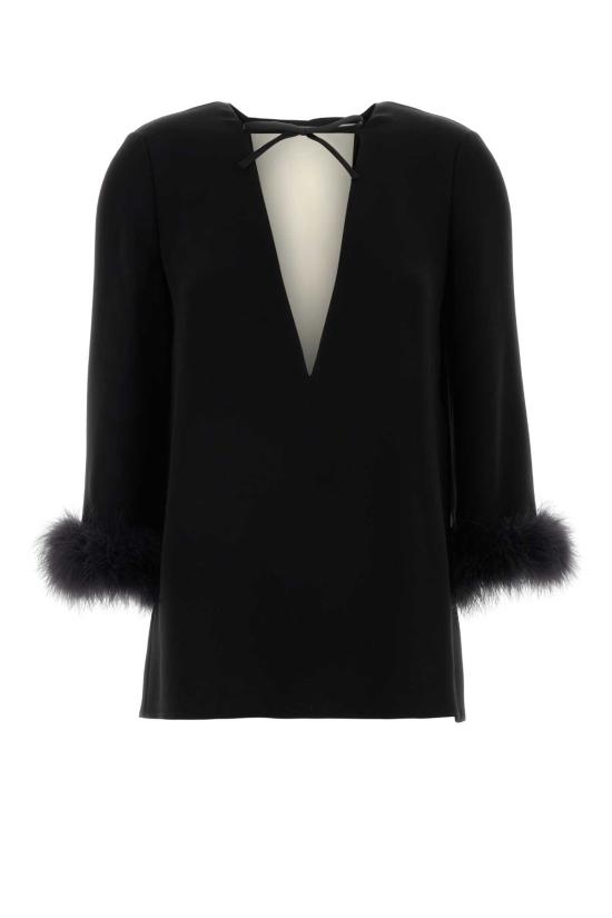 26SS 발렌티노 가라바니 스웨터 8B3AEBJ51MM 0NA Black