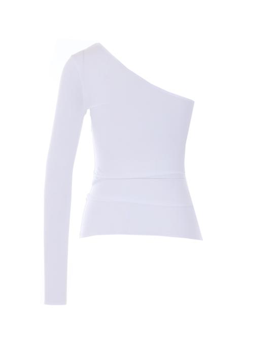 26SS 엘리자베타프랜치 긴팔 티셔츠 MD03062E2 360 White - ELISABETTA FRANCHI