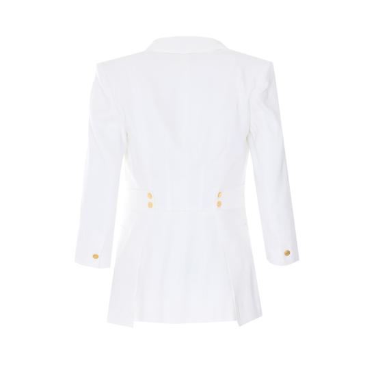 26SS 엘리자베타프랜치 수트 자켓 GI23662E2 360 White - ELISABETTA FRANCHI