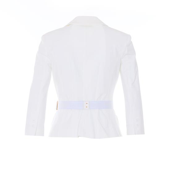 26SS 엘리자베타프랜치 수트 자켓 GI22461E2 360 White - ELISABETTA FRANCHI