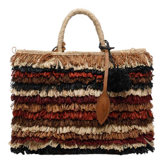 26SS AFAR 토트백 KEISHA L MULTILAND MultiColour