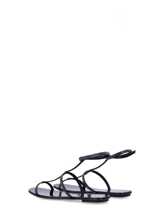 26SS 샌들 ENOLA 01 005 BLACK SATIN - PEDRO GARCIA