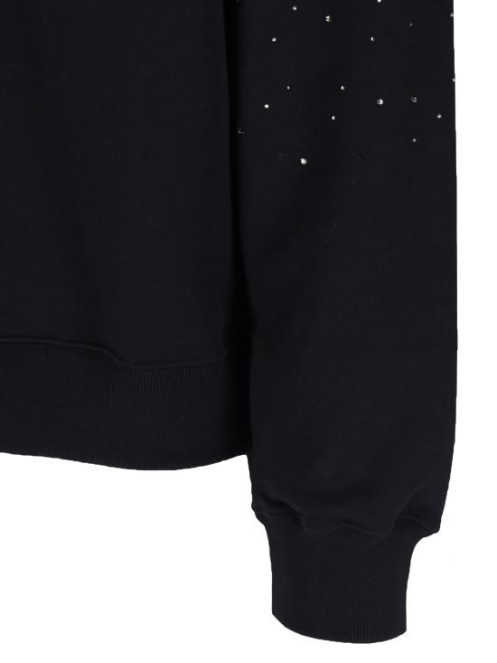 26SS 오프화이트 긴팔 티셔츠 44MBA057S26F001101 BLACK WHITE Black - OFF WHITE