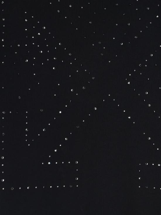 26SS 오프화이트 긴팔 티셔츠 44MBA057S26F001101 BLACK WHITE Black - OFF WHITE