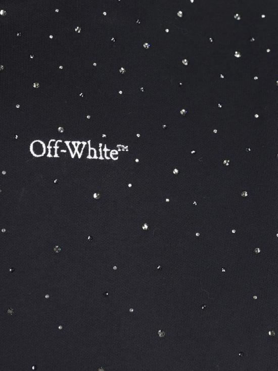 26SS 오프화이트 긴팔 티셔츠 44MBB085S26F01B101 BLACK WHITE Black - OFF WHITE