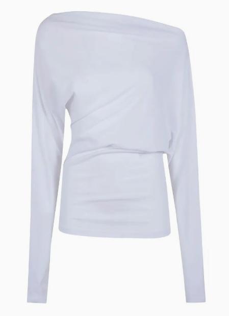 26SS 앤 드뮐미스터 반팔 티셔츠 B0013815FA045 WHITE