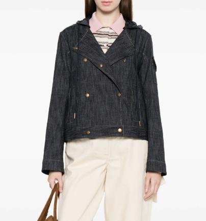 26SS 몽클레어 자켓 L10931A00138599EP 77A BLUE DENIM - MONCLER