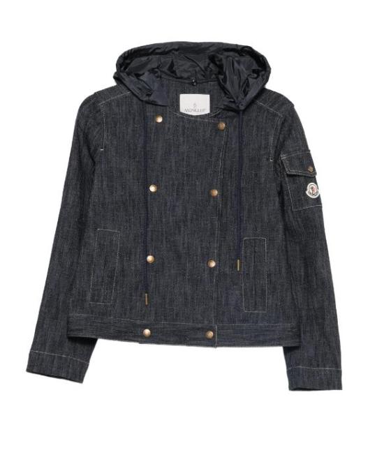 26SS 몽클레어 자켓 L10931A00138599EP 77A BLUE DENIM