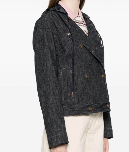 26SS 몽클레어 자켓 L10931A00138599EP 77A BLUE DENIM - MONCLER