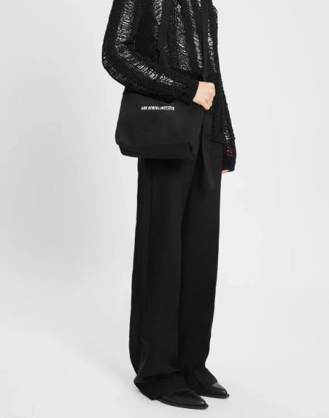 26SS 앤 드뮐미스터 숄더백 B0012641FA620 099 BLACK - ANN DEMEULEMEESTER