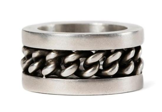 26FW 앤 드뮐미스터 반지 B0013705OT018 080 ANTIQUE SILVER - ANN DEMEULEMEESTER