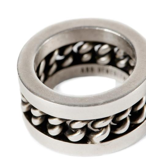 26FW 앤 드뮐미스터 반지 B0013705OT018 080 ANTIQUE SILVER