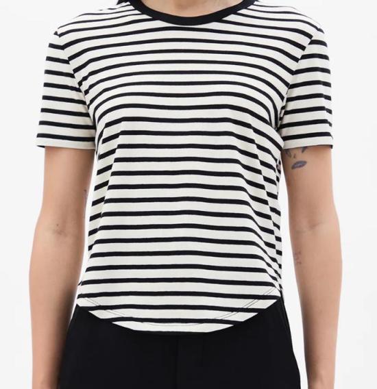 26SS 앤 드뮐미스터 반팔 티셔츠 B0013839FA717 D0094 BLACK CHALK