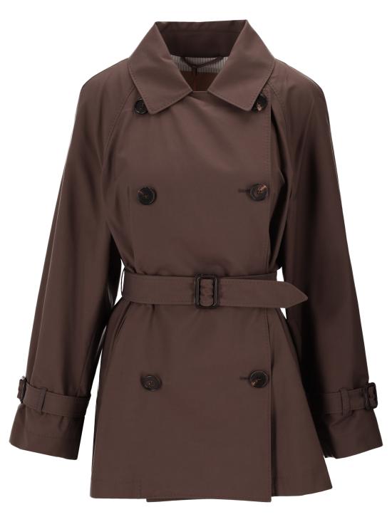 26SS 막스마라 더 큐브 트렌치 코트 2619021114600MTCCALL 022 CIOCCOLATO