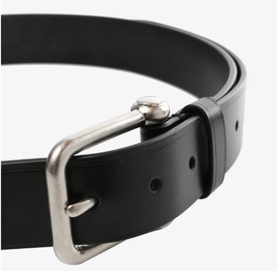 26FW 앤 드뮐미스터 레귤러 벨트 B0013678LT128 099 BLACK - ANN DEMEULEMEESTER