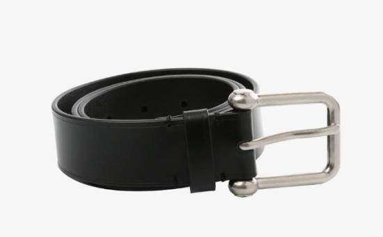 26FW 앤 드뮐미스터 레귤러 벨트 B0013678LT128 099 BLACK - ANN DEMEULEMEESTER