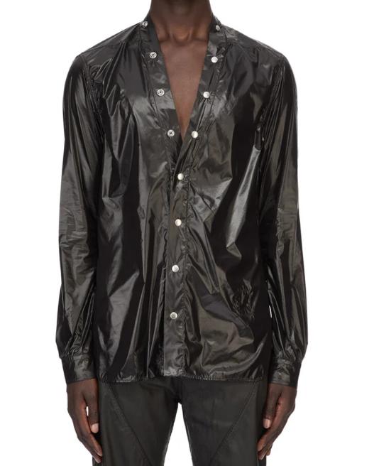 26SS 릭 오웬스 긴팔 셔츠 DU01F4287CVS 09 BLACK