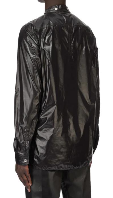 26SS 릭 오웬스 긴팔 셔츠 DU01F4287CVS 09 BLACK - RICK OWENS