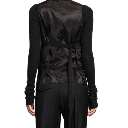 26SS 앤 드뮐미스터 코트 B0012379FA558 099 BLACK - ANN DEMEULEMEESTER