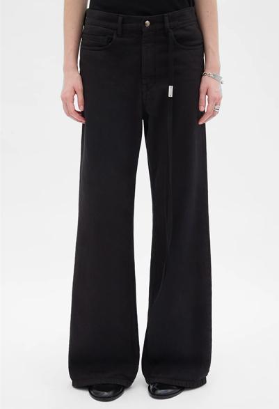 26FW 앤 드뮐미스터 스트레이트 팬츠 B0013624FA038 099 BLACK