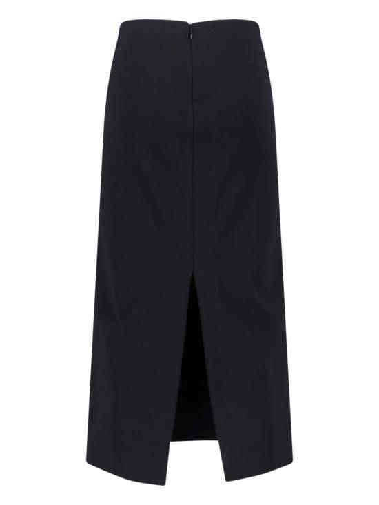 26SS 질샌더 미디 스커트 J03MA0280 J20357 001 Black - JIL SANDER