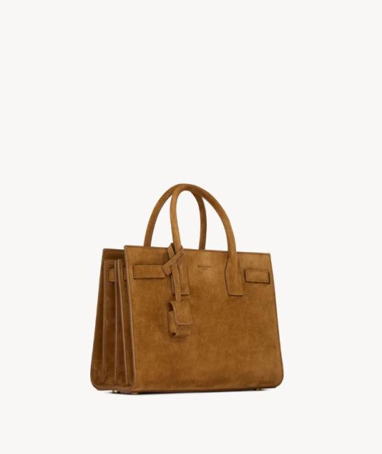 26SS 생로랑 토트백 4218591U80W 2916 ORANGE CARAMEL COGN - SAINT LAURENT