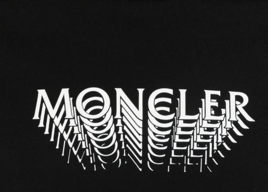 26SS 몽클레어 로고 코튼 저지 티셔츠 L10918C0002289AYW 999 - MONCLER