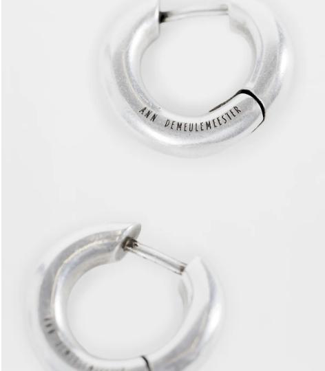 26SS 앤 드뮐미스터 이어링 B0013105JW020 070 ANTIQUE SILVER - ANN DEMEULEMEESTER